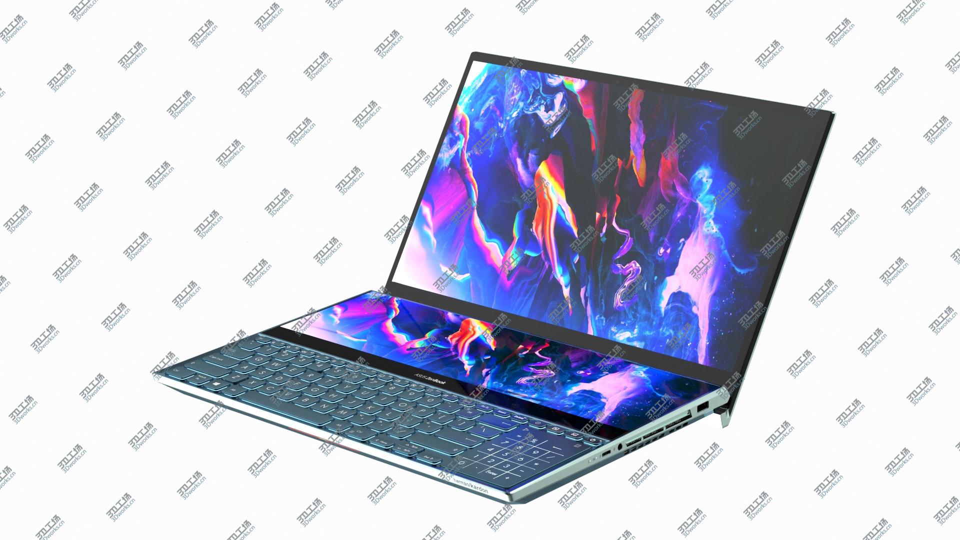 images/goods_img/202105074/3D Asus Zenbook Pro Dual Screen Laptop Rigged/2.jpg
